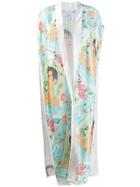 Area Kimono Coat - White