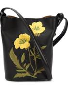 Stella Mccartney Floral Embroidered Bucket Bag