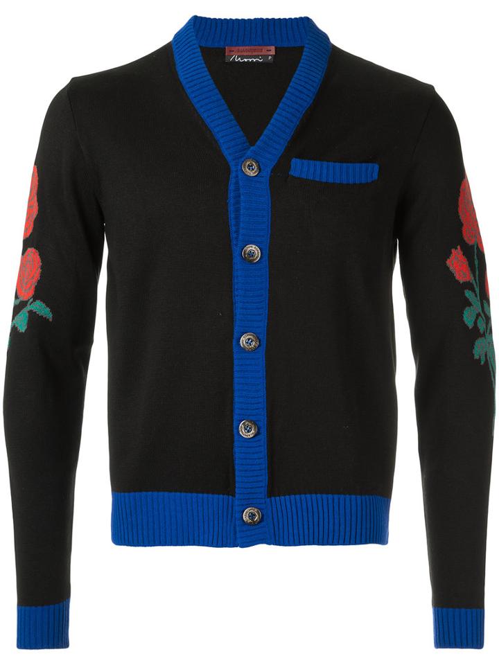 Knitted Cardigan - Unisex - Acrylic - G, Blue, Acrylic, À La Garçonne