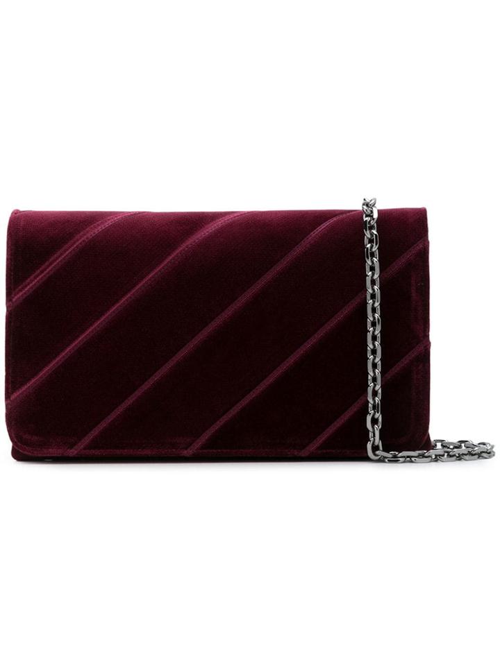 Casadei Quilted Clutch - Red