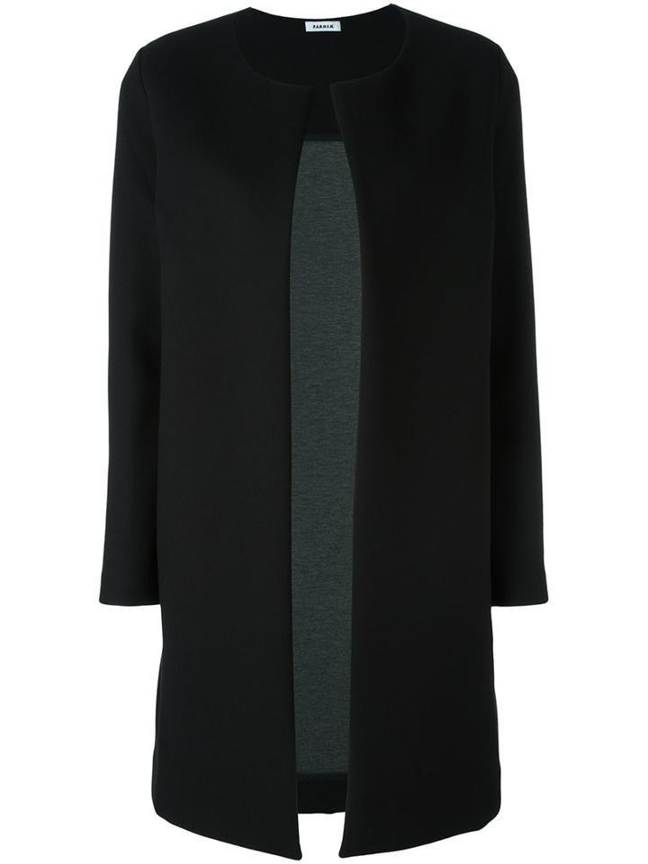 P.a.r.o.s.h. 'ryan' Coat, Women's, Size: Xs, Black, Viscose/wool