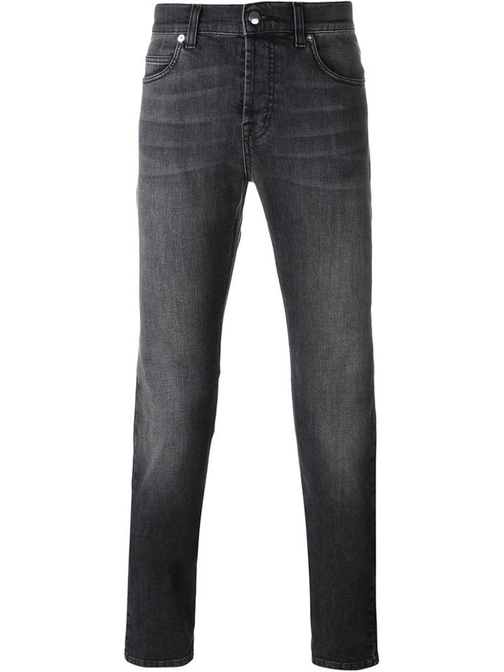 Mcq Alexander Mcqueen Strummer Jeans, Men's, Size: 32, Grey, Cotton/spandex/elastane