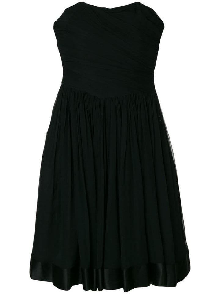 Guy Laroche Pre-owned Guy Laroche Strapless Dress - Black