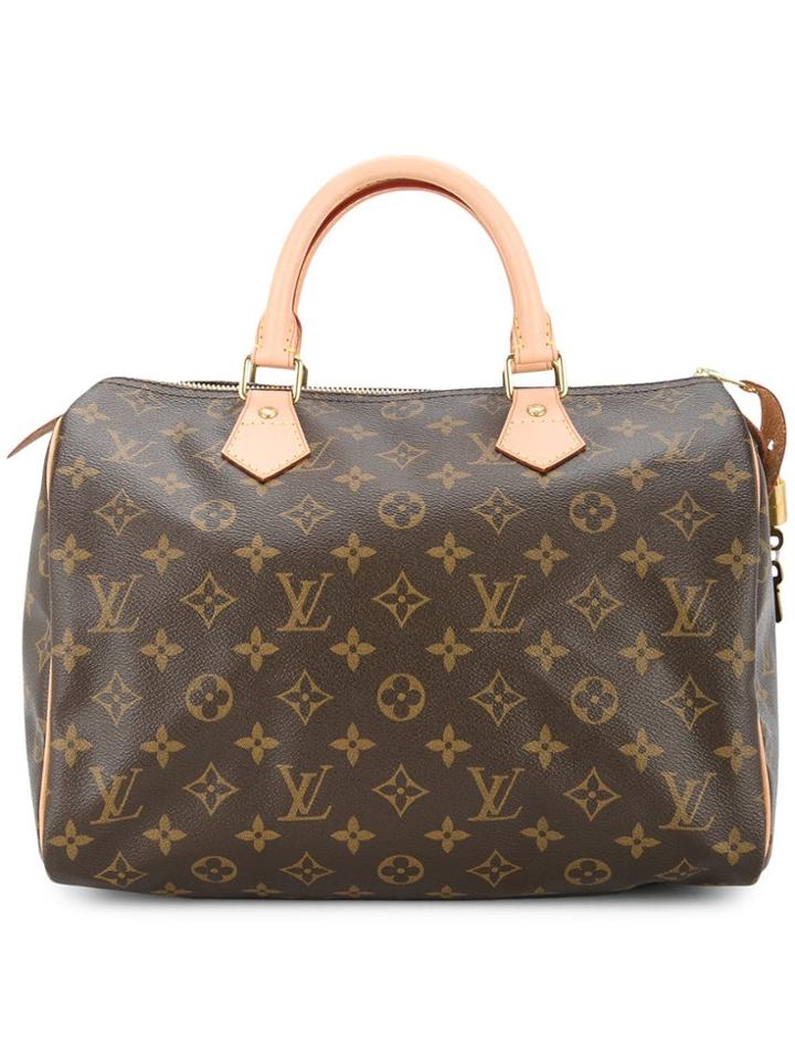 Louis Vuitton Pre-owned Speedy 30 Monogram Tote - Brown