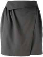 Nina Ricci - High Waisted Skirt - Women - Viscose - 36, Green, Viscose