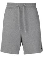 Just Cavalli Logo Print Shortsdra - Grey