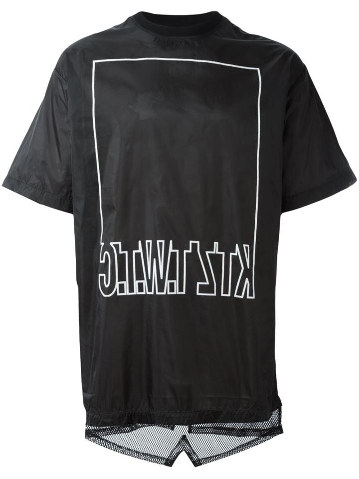 Ktz Translucent Mesh Tail T-shirt