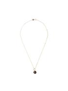 Foundrae 18kt Yellow Gold Arrow Disc Pendant Necklace