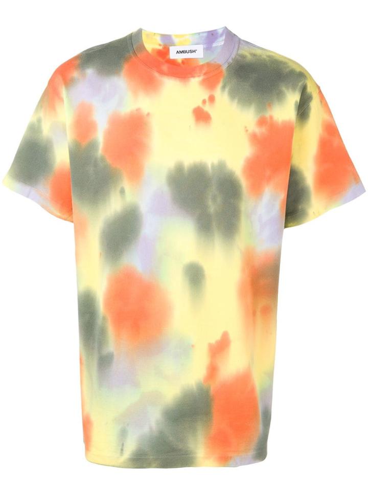 Ambush Waves Tie-dye T-shirt - Yellow