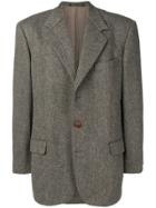 Emanuel Ungaro Vintage 1990's Notched Lapels Blazer - Brown