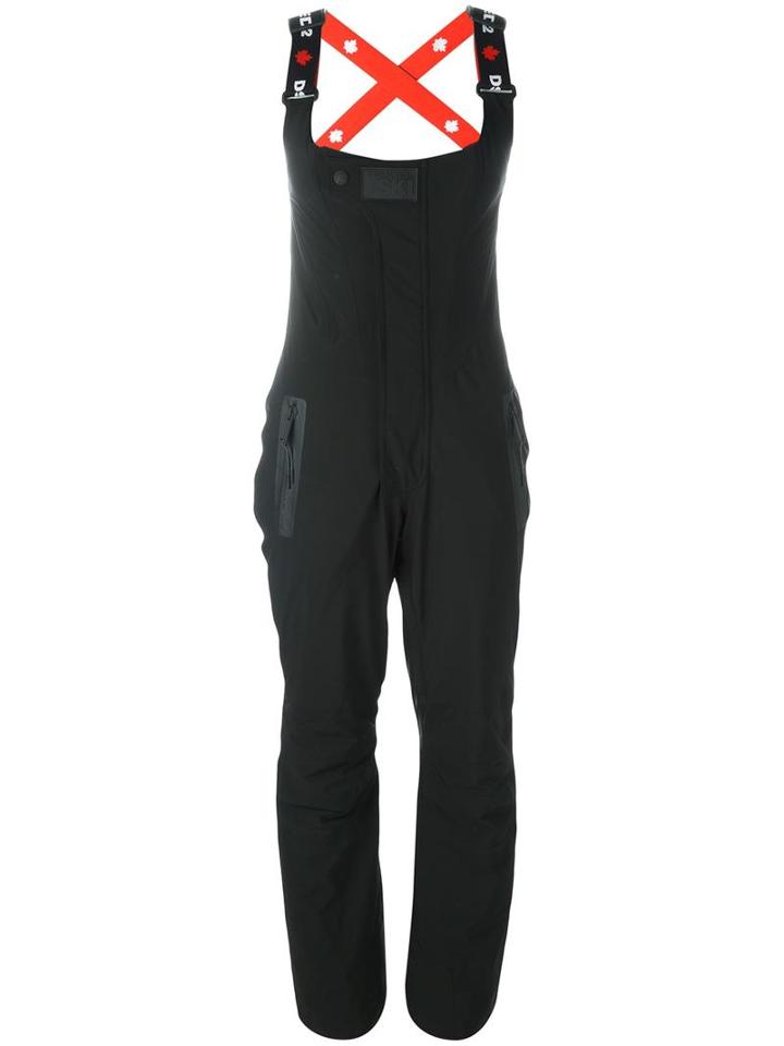 Dsquared2 Ski Overalls, Women's, Size: 42, Black, Polyester/spandex/elastane/polyamide