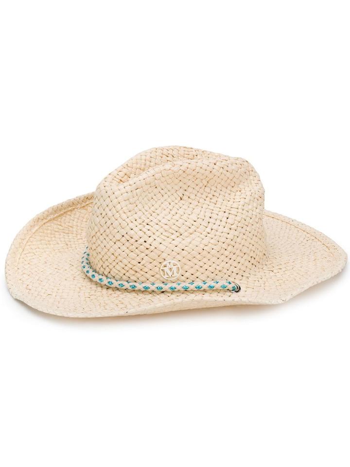Maison Michel Austin Cowboy Hat - Neutrals