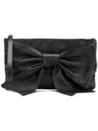 Red Valentino Red(v) Bow Clutch - Black