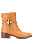 Tory Burch Miller Ankle Boots - Brown