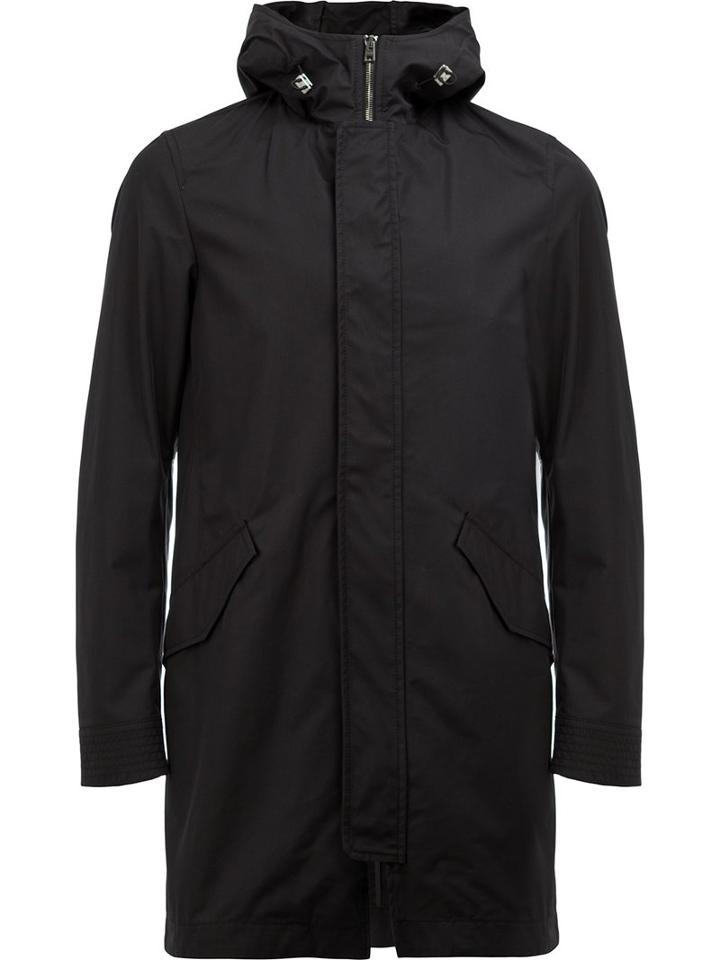 Herno Padded Coat, Men's, Size: 52, Black, Polyester/polyamide/cotton