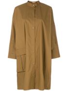 Nehera Oversized Shirt Dress - Brown