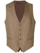 Tagliatore Brian Waistcoat - Neutrals
