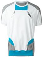 Adidas Kolor X Adidas Panelled T-shirt, Men's, Size: Medium, White, Polyamide/spandex/elastane