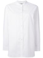 Odeeh Mandarin Neck Shirt, Women's, Size: 40, White, Cotton
