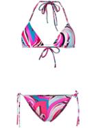 Emilio Pucci Triangle Bikini - Pink