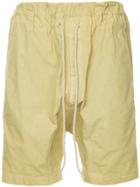 Bassike Drill Shorts - Yellow