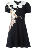 Valentino 'kimono 1997' Dress, Women's, Size: 36, Black, Silk/virgin Wool