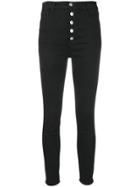 J Brand Lillie High-rise Crop Skinny Jeans - Black