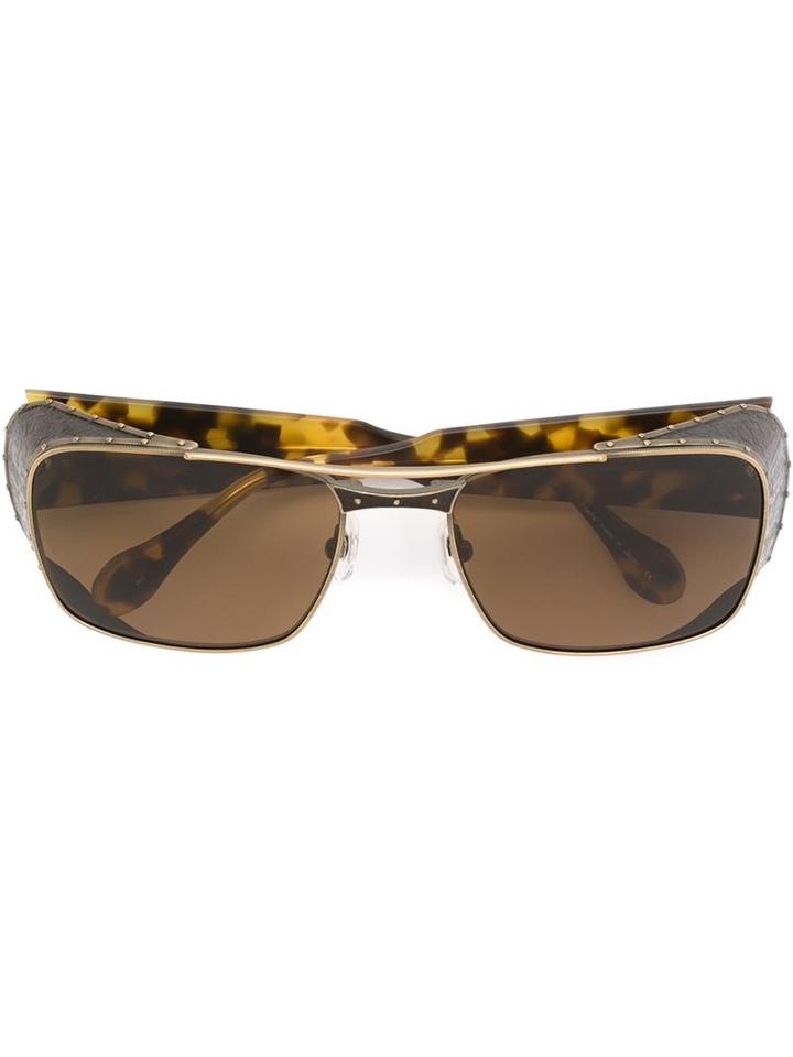 Matsuda Tortoise Flyer's Style Sunglasses