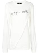 Yang Li 1987 2087 Sweatshirt - White