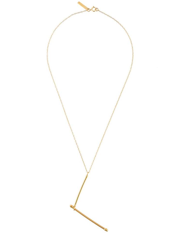 Noritamy 'two Sticks' Necklace, Women's, Metallic