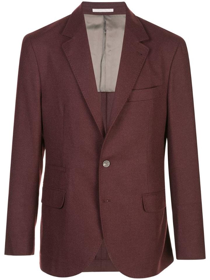 Brunello Cucinelli Classic Single-breasted Blazer - Red