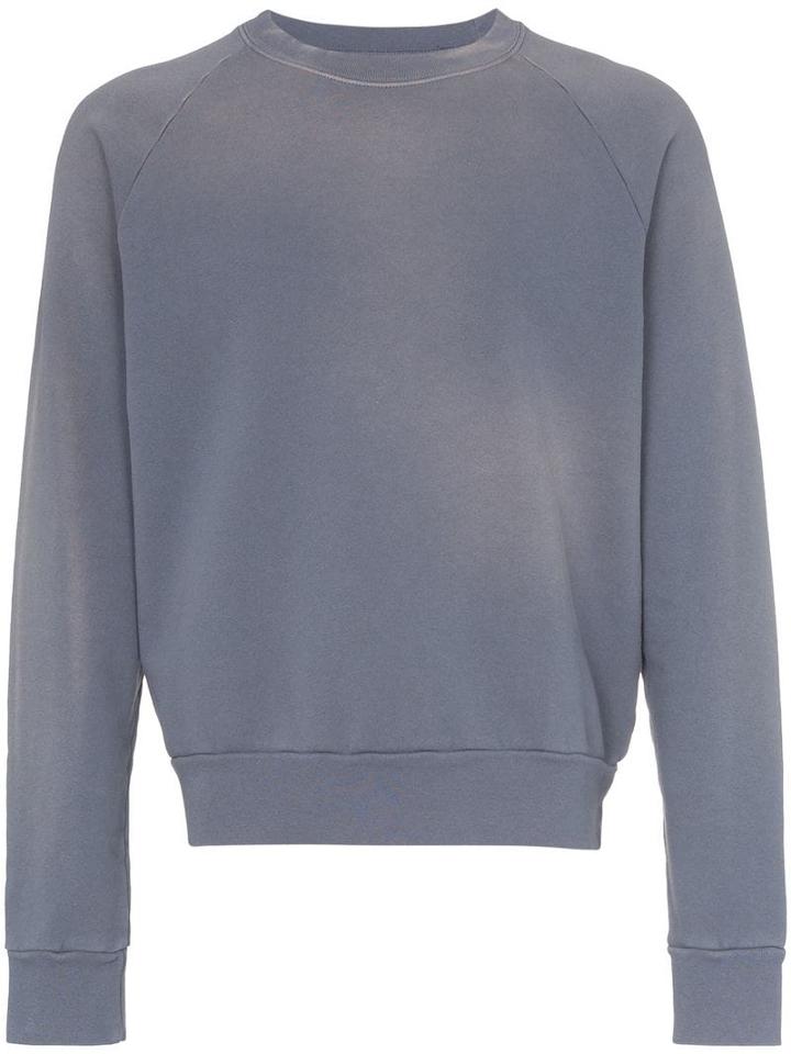 John Elliott Sundrench Boxy Fit Jumper - Blue