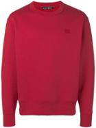 Acne Studios Regular Fit Sweatshirt - Red