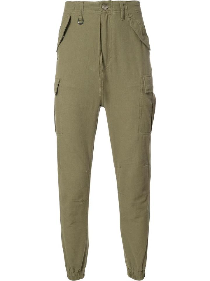 Publish Cargo Pants, Men's, Size: 34, Green, Cotton