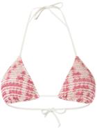 Cecilia Prado Triangle Bikini Top - Red