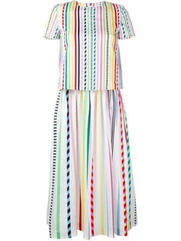 Mira Mikati Pinstripe Dress
