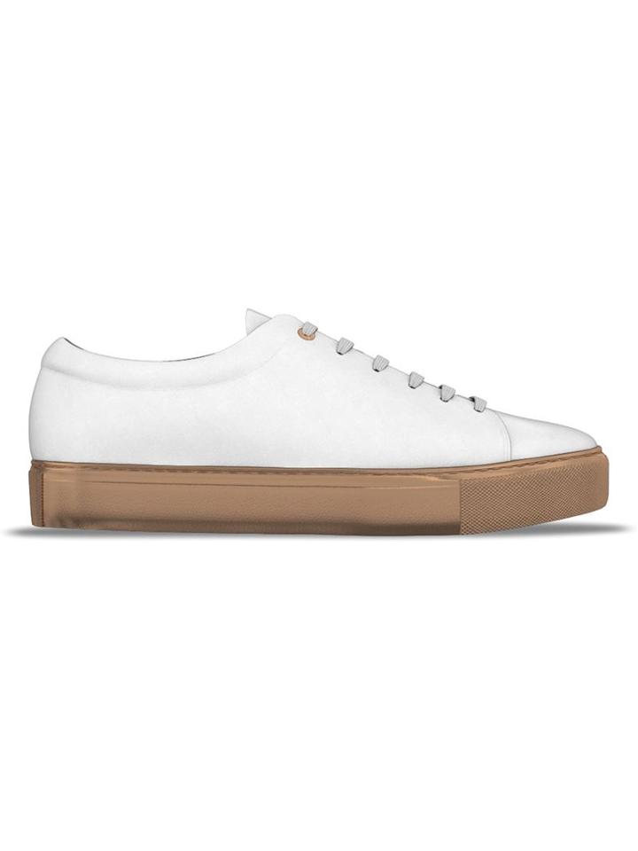 Myswear Vyner Sneakers, Women's, Size: 41, White, Leather/rubber