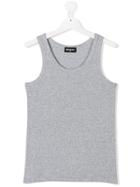 Dsquared2 Kids Teen Ribbed Tank Top - Grey
