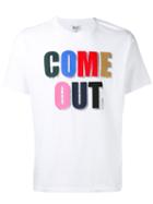 Kenzo Come Out T-shirt, Men's, Size: Xl, White, Cotton