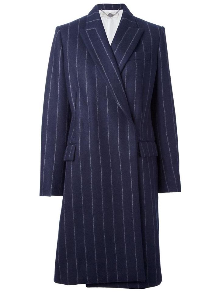 Stella Mccartney Oversized Pinstripe Coat