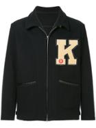 Kent & Curwen K Logo Woven Jacket - Black