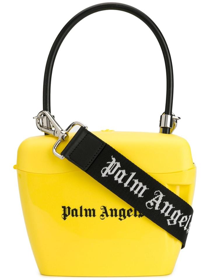Palm Angels Padlock Tote - Yellow