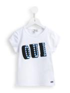 Kenzo Kids - Oui/non T-shirt - Kids - Cotton - 2 Yrs, White