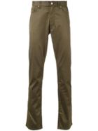 Kent & Curwen Straight Leg Casual Trousers - Green