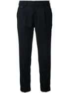Loveless - Cropped Tailored Trousers - Women - Polyester/polyurethane/rayon - 9, Black, Polyester/polyurethane/rayon