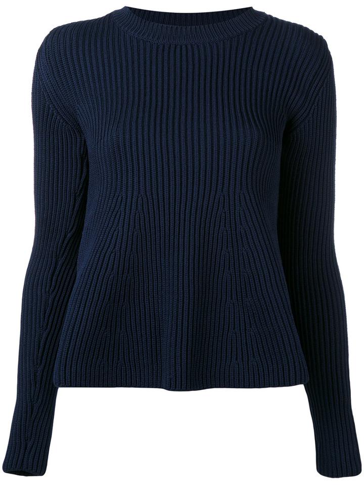 Mm6 Maison Margiela - Norma Blouse - Women - Polypropylene - S, Blue, Polypropylene