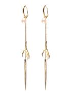 Wouters & Hendrix Gold 18kt Yellow Gold 'spikes, Pearls And Claws'