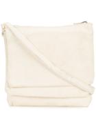 Guidi Multiple Compartment Shoulder Bag - White