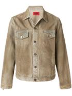 424 Fairfax Button Up Shirt Jacket - Brown
