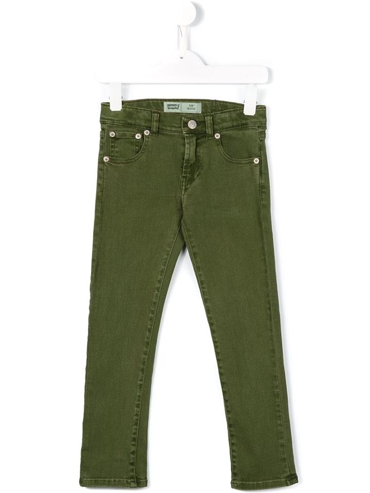 Levi's Kids 510 Skinny Fit Trousers, Boy's, Size: 8 Yrs, Green